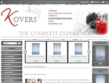 Tablet Screenshot of kovers.co.uk